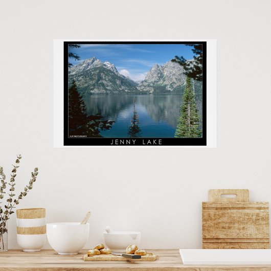 Poster Lac Jenny (Cuisine)