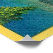 Poster Lac June dans le comté de High SierraMono, CA (Coin)