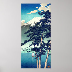 Poster Lac Kawaguchi Kawase Hasui 1931