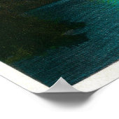 Poster Lac Kenai, Alaska, collecte des tempêtes (Coin)