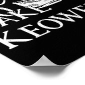 Poster Lac Keowee  (Coin)
