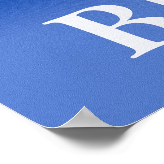 Poster Lac Léman, reflet de l'eau (Coin)