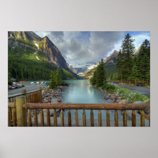 Poster Lac Louise (Devant)