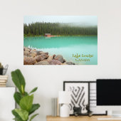 Poster Lac Louise (Bureau à domicile)