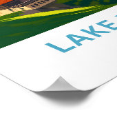 Poster Lac Lucerne Suisse Imprimer (Coin)