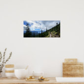 Poster Lac McDonald de Mt Brown - Parc national des Glaci (Cuisine)
