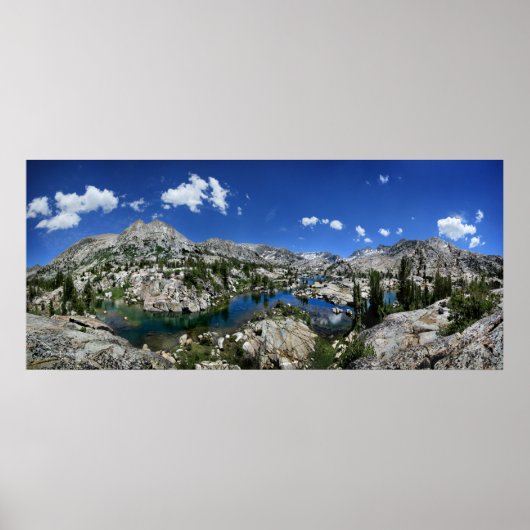 Poster Lac Medley - Sierra (Devant)