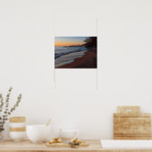 Poster lac michigan côte nord milwaukee à l'aube (Cuisine)