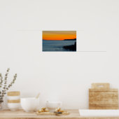 Poster Lac Michigan Sunset, Michigan (Cuisine)
