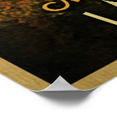 Poster Lac Michigan Vintage (Coin)