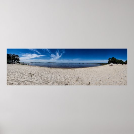 Poster Lac Minneola, Clermont, Floride (Devant)