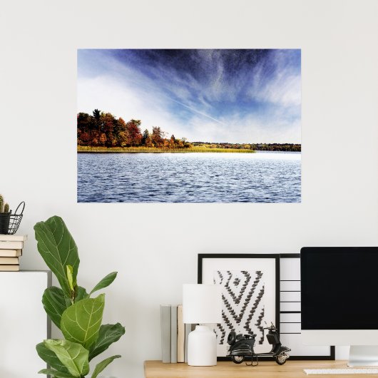 Poster Lac Minnesota (Bureau à domicile)