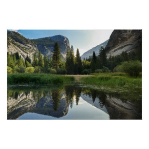 Poster Lac mirror, Yosemite