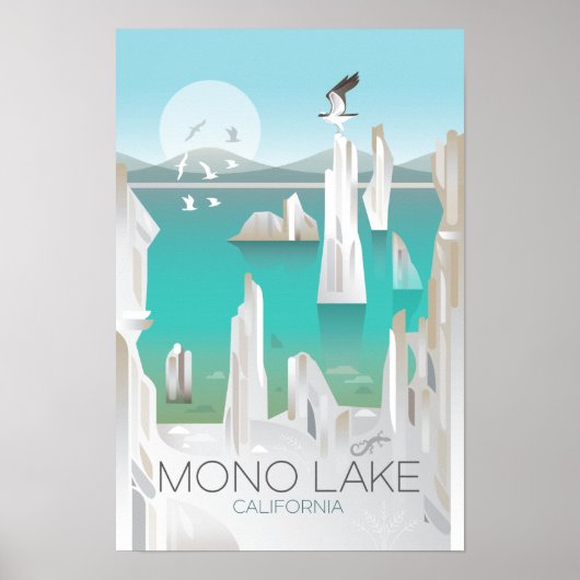 Poster Lac Mono (Devant)