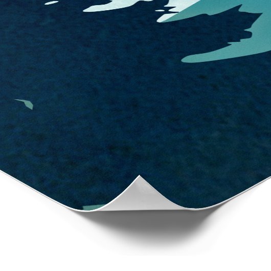 Poster Lac Moonrise (Coin)