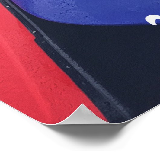 Poster Lac Moraine (Coin)