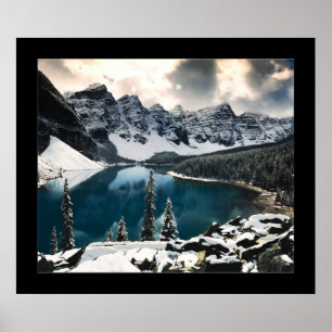 Poster Lac Moraine
