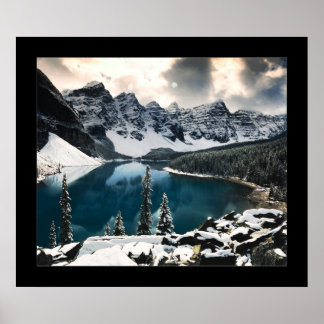 Poster Lac Moraine