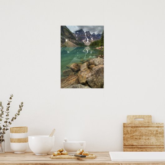 Poster Lac Moraine (Cuisine)