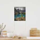 Poster Lac Moraine Canada (Cuisine)