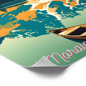 Poster Lac Moraine - Canada (Coin)