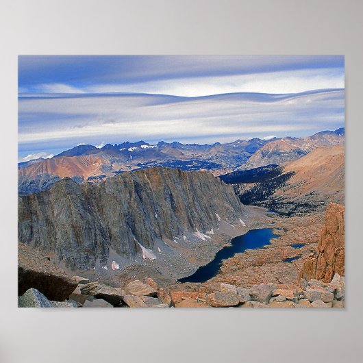 Poster Lac Mountain (Devant)
