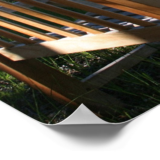 Poster Lac Mountain, Bench (Coin)