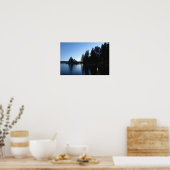 Poster Lac Mountain, Cabine, Nuit (Cuisine)