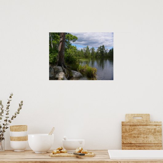 Poster lac nelligan (Cuisine)