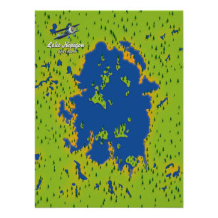 Poster Lac Nipigon
