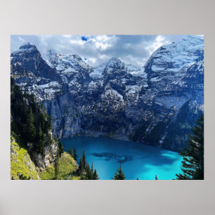 Poster Lac Oeschinen