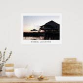 Poster Lac Ontario, Kingston. Photographie du paysage. (Cuisine)