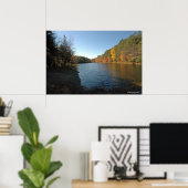 Poster Lac Peaks dans le Poconos imprimer 018 (Bureau à domicile)