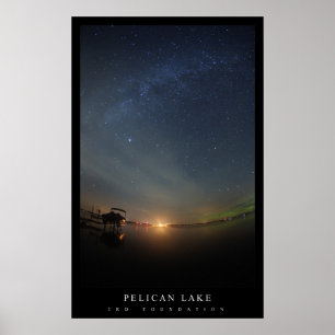 Poster Lac Pelican