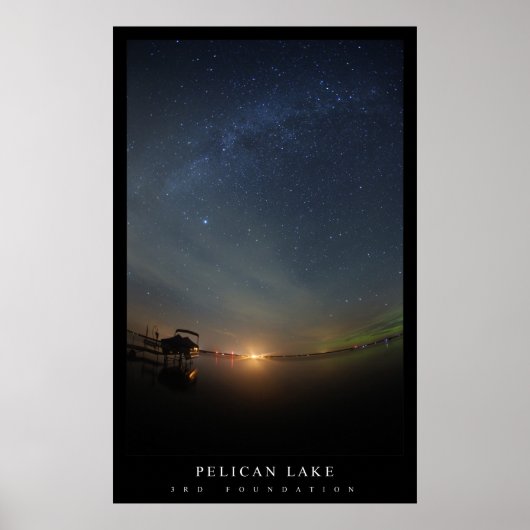 Poster Lac Pelican (Devant)