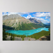 Poster Lac Peyto dans le parc national Banff Alberta Cana (Devant)