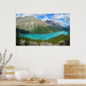 Poster Lac Peyto dans le parc national Banff Alberta Cana (Cuisine)