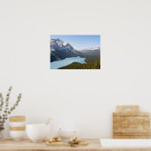 Poster Lac Peyto - Parc national Banff, Alberta, Canada (Cuisine)
