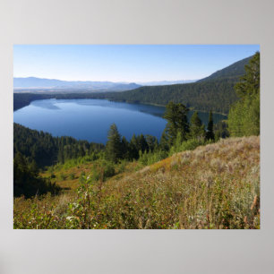 Poster Lac Phelps III au Grand Teton National Park