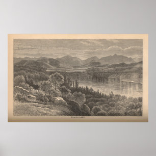 Poster Lac Placid