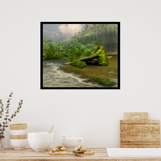 Poster Lac Primordial (Cuisine)