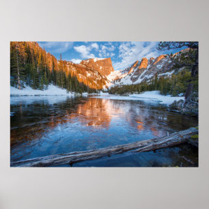 Poster Lac rêveur glacial