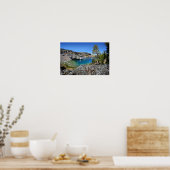 Poster Lac Ruby - sentier John Muir - Sierra Nevada (Cuisine)