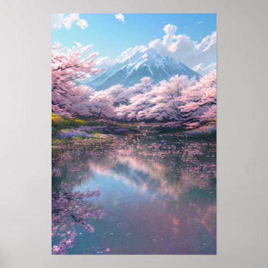 Poster Lac Sakura (Devant)