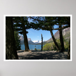 Poster Lac St. Mary, Parc national des Glaciers