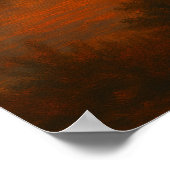 Poster Lac Sunset - Nature Wall Art (Coin)