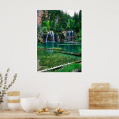 Poster lac suspendu (Cuisine)