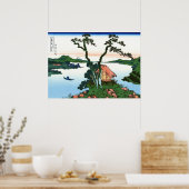 Poster Lac Suwa dans la province de Shinano (Cuisine)