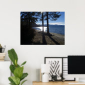 Poster lac tahoe (Bureau à domicile)