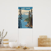 Poster Lac Tahoe (Cuisine)